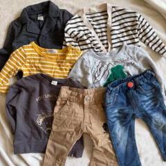 7点まとめ売り　男の子ベビー　80 デニム　長袖　カーディガン　ジャケット