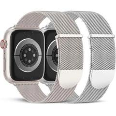 38mm 2本セット ステンレス コンパチブル apple watch バンド