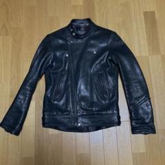 トゥモローランド ブルーワーク ライダースジャケット　美品　タグ有り　8.5万 BLUE WORK ブルーワーク ラムレザー シングルライダース | alta