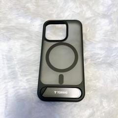 TORRAS MagSafe対応透明ケース iPhone15Pro ブラック