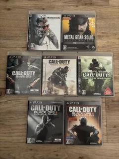 【PS3ソフト】まとめ売り 7本セット！メタルギア / COD 中古