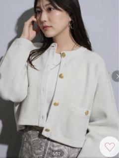 人気アイテムランキング(新品)  専用】♡マイストラーダ ラメニットジャケット ホワイト サイズ ジャケット・アウター