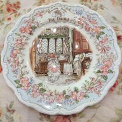 【美品•大皿】ロイヤルドルトン　ブランブリーヘッジ　春夏秋冬プレート大（4枚） ROYAL DOULTON ロイヤルドルトン Royal Doulton ブランブリー