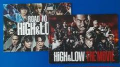 HiGH&LOW THE MOVIEとROAD TO HiGH＆LOW パンフ