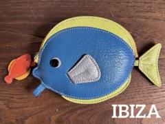 IBIZAイビサ マリーノコインケース 魚ナンヨウハギ パスケース マルチケース IBIZAイビサ マリーノコインケース 魚ナンヨウハギ パスケース