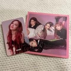 BLACKPINK - BLACKPINK ステッカー ロゼ タワレコ d4 トレカ ddu du 公式 BLACKPINK ステッカー ロゼ タワレコ d4 トレカ ddu du 公式