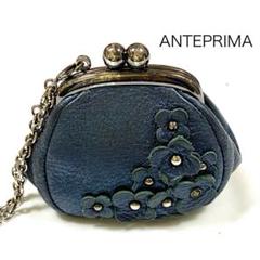 ANTEPRIMA☆マッツェット☆がま口小銭入れ☆シルバー☆花びらモチーフ☆美品 商品レビュー ＞ マッツェット小物/シルバー｜【公式