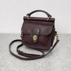 Vintage Coach Winnie Brown Turnrock Bag