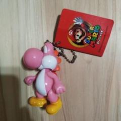 ベビィマリオ・赤▪青▪黄▪紫▪水色▪ピンク▪オレンジ 7色ヨッシー・キーホルダー ベビィマリオ・赤▫青▫黄▫紫▫水色▫ピンク▫オレンジ 7色