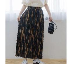 Coca プリーツロングスカート スリット入りのサムネイル