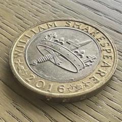 ブリリアント❗シェイクスピア（一生の宝物）2ポンド硬貨3種