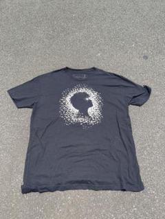 90s USA製 unknown 半袖 Tシャツ グラフィック ラメ加工入り