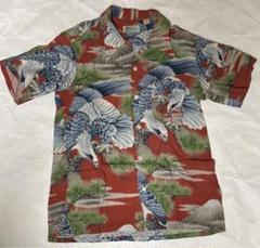 FIRELAND サンサーフ アロハシャツ 松 ワシ バード Sun Sur