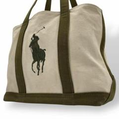 POLO Ralph Lauren キャンバス トートバッグ A4可