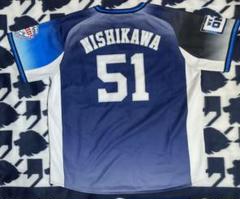 西武ライオンズ 西川愛也選手　ユニフォームセット(ビジター・Lサイズ) 埼玉西武ライオンズ 西川愛也 ユニフォームLサイズ