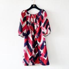 【保証書付】 / COLLEZIONI 美品】ARMANI シルク総柄ワンピース メルカリ - ワンピース