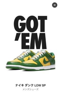 NIKE ナイキ DUNK LOW SP ダンク ロー ブラジル 28cm
