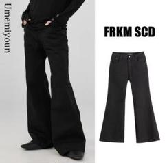 FRKM SCD フレアデニムパンツ RICKOWENS似 FRKM SCD フレアジーンズ デニムパンツ - メルカリ