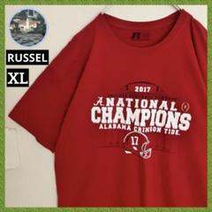RUSSEL アラバマクリムゾンタイド 優勝限定 カレッジ Tシャツ tシャツ