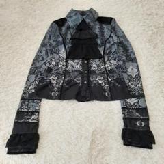 極美品　 オッズオネスト　OzzOneste　2way 　プリント　ブラウス 極美品 オッズオネスト OzzOneste 2way プリント ブラウス