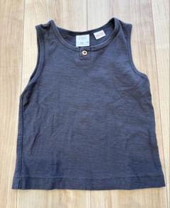 ZARA ザラキッズ　ノースリーブ　タンクトップ ダークグレー　98