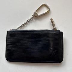 【鑑定済】ルイヴィトン コインケース エピ ポシェットクレ 黒 ユニセックス glvm81031-1.jpg