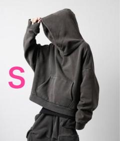 HOOD HOODIE / WASHED BLACK S