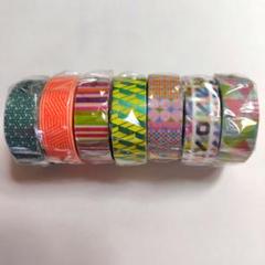 カモ井　mt deco マスキングテープ 7個セット　まとめ売りのサムネイル