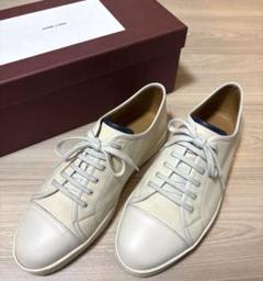 JOHN LOBB ベージュ スリッポン　サイズ8 org.jpg