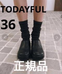 todayful Volume Fur Sabot 37サイズ todayful Volume Fur Sabot 37サイズ