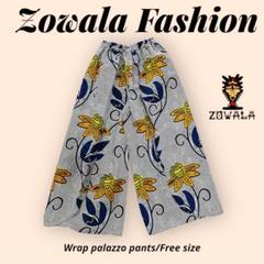 Zowala Fashion ラップパラッゾパンツ フリーサイズ