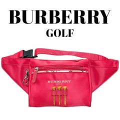 BURBERRY GOLF ◆バーバリーゴルフ ◆ウエストバッグ/ベルトポーチ BURBERRY GOLF ◇バーバリーゴルフ ◇ウエストバッグ/ベルト