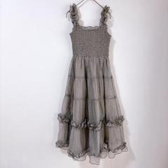 限界値下げ　Ballerina tulle mini one-piece Ballerina tulle mini one-piece ivory - メルカリ