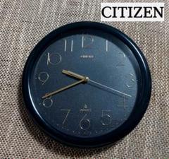 Vintage Citizen Quartz CQ black dial gold tone men's watch