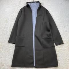Honesty フード付きコート スウェット生地 カーキ M L 30-39