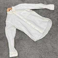 ✨UNIQLO✨ユニクロ♡長袖シャツ♡ワイシャツ♡オフホワイト♡メンズ(M)