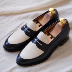美品チーニードレスシューズlora d black calf 3