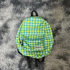 OUTDOOR チェック柄リュック　あおば系　y2k OUTDOOR PRODUCTS アウトドアプロダクツ リュックサック