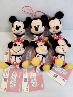 ディズニーむにゃすやマスコット ミッキーミニーコンプリート6点