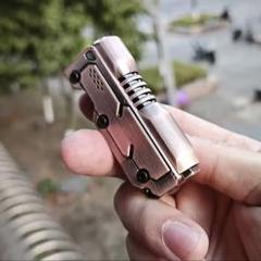 新品未開封品 フィジェットトイ EDC 銃型 ガン 金属製 リロード 大人用合金ガンフィジェットリング,大人用,edcフィジェット