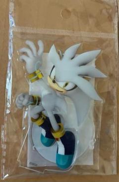 ソニック　シルバー　アクリルスタンド　SEGAストア　セガストア　SEGA
