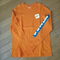 Nike オレンジ 長袖Tシャツ Lサイズ