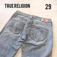 TRUE RELIGION ラインストーン　　希少 美品】TRUE RELIGION トゥルーレリジョン ラインストーン