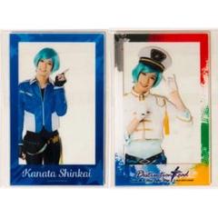 新品★あんステ★DR★流星隊【深海奏汰】海軍★アクリルカード★2点セット 新品☆あんステ☆DR☆流星隊【深海奏汰】アクリルカード☆2点