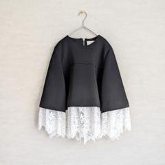 AVIE レースベルスリーブプルオーバー ブラウス レース アヴィ アビィ