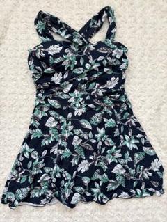 レディース水着　花柄、葉っぱ柄　サイズ4XL