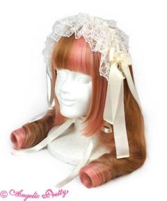 angelic pretty♡ヘッドドレス2点セット♡未使用 Angelic Pretty - Heartヒロインリボンヘッドドレス 白の通販 by