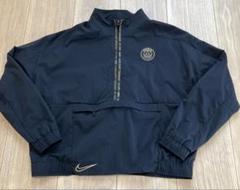 【K】ナイキ×PSG ロゴ入り ナイロンジャケット　Lサイズ 90年代 NIKE PREMIER ナイキ PSG パリサンジェルマン ロゴ