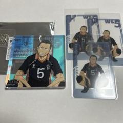 ハイキュー‼︎ ファンパーク　おみくじBIGオーロラブロッキー　西谷夕&田中龍之介 ハイキュー FANPARK ファンパーク ショウワノート おみくじ 西谷