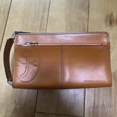 美品 CASTELBAJAC クラッチバッグ セカンドバッグ ブラウン レザー
